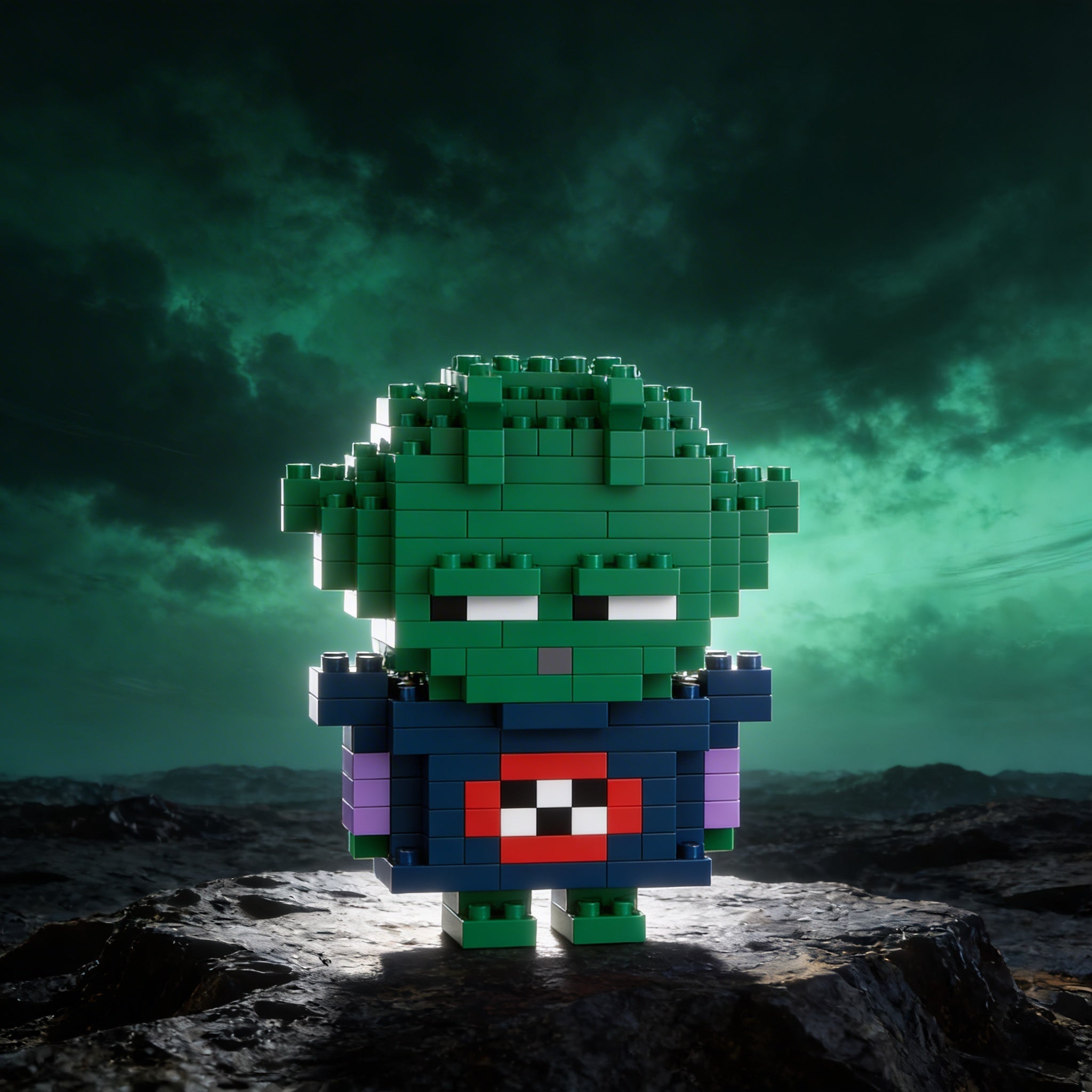 Figurine Dragon Ball Piccolo Daimaô - Jeu de construction